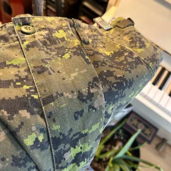 Vintage Combat Trousers Digital Camouflage Cargo Pants 31"-36" - Picture 12 of 16